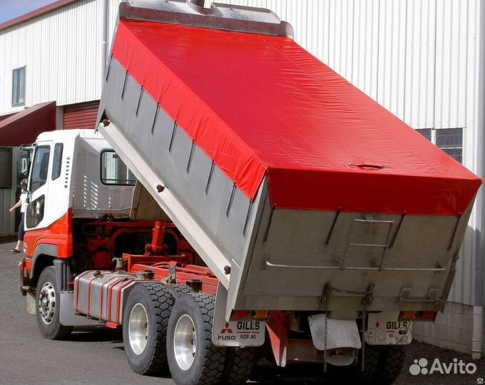 Полог Технотент из пвх ткани для зерновозов и т.п