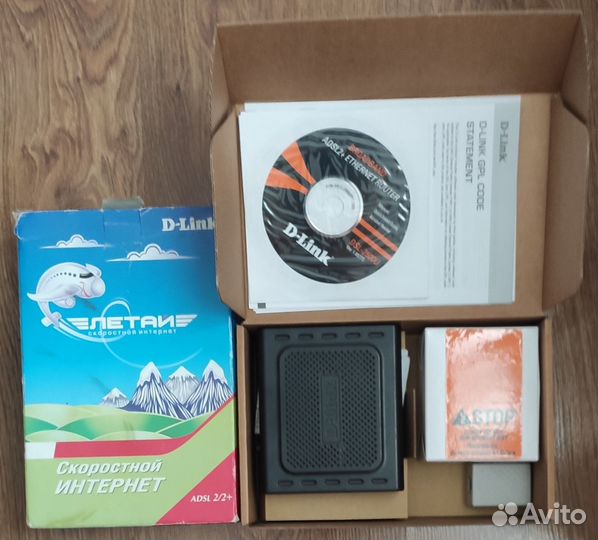 Модем D-Link DSL-2500U