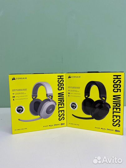 Corsair HS65 wireless новые/оригинал/в наличии