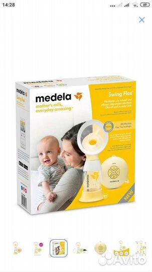 Молокоотсос medela электрический