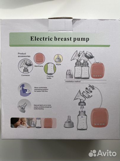 Молокоотсос электрический двойной