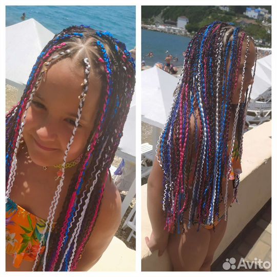 Афро-Зизи-Косички-Афрокудри / Дреды