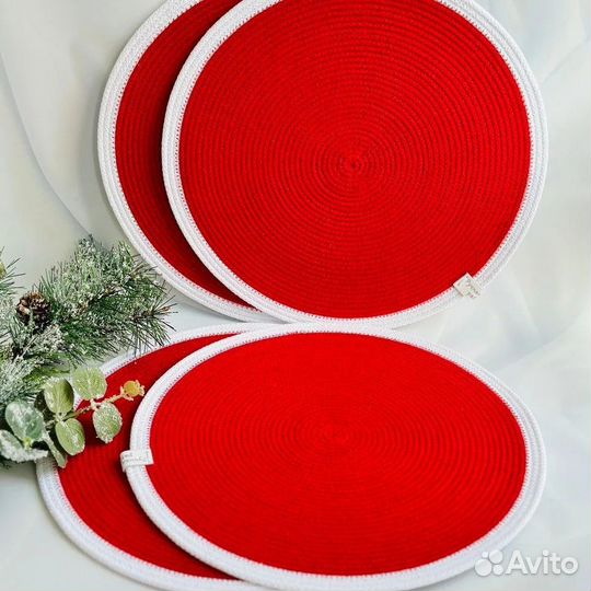 Новогодний набор салфеток/Плейсматы