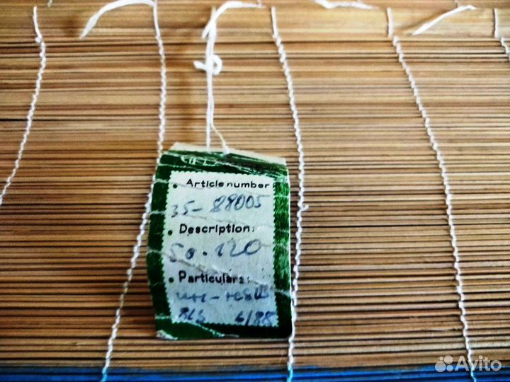 Циновка бамбуковая, декоративная