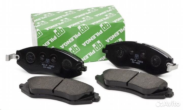 Колодки тормозные Daewoo Nexia Lanos Ravon R14