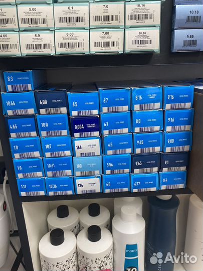 Краска Estel, Оксиды