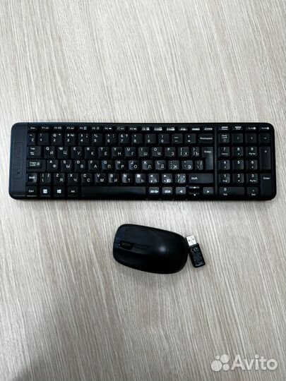 Комплект беспроводной, клавиатура+мышь Logitech