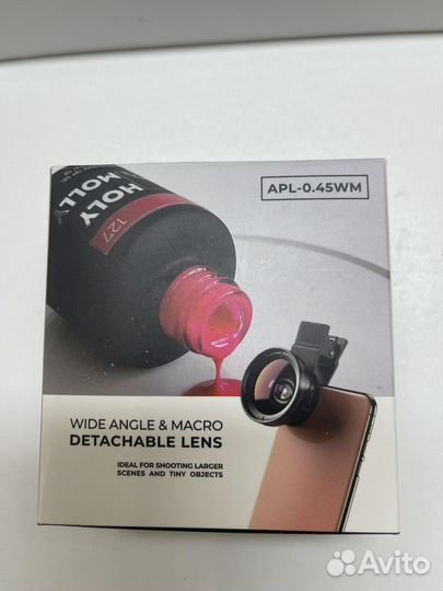 Макролинза для телефона holy molly