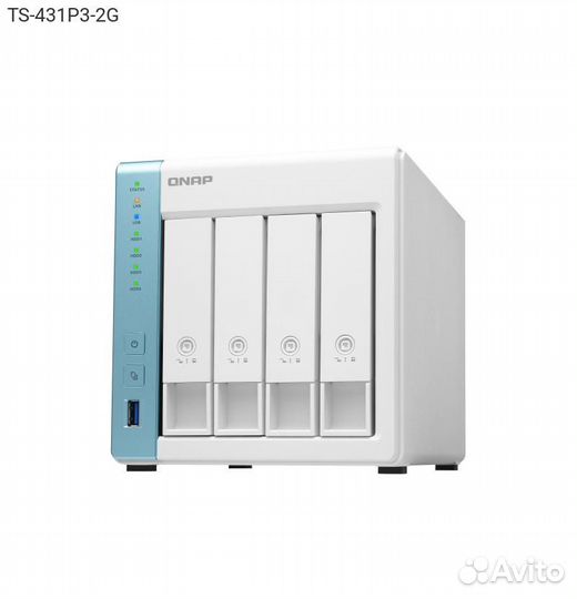 Настольная система хранения qnap TS-431P3 4-bay, T