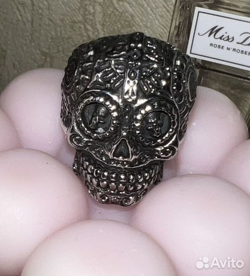Серебряное кольцо мужское