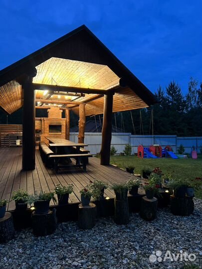 Беседка с мангалом аренда