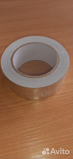 Скотч алюминиевый 5омм на 50м