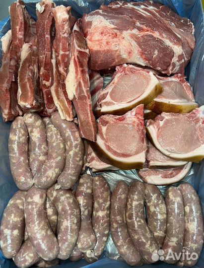 Мясной набор для шашлыка. Мясо свинина