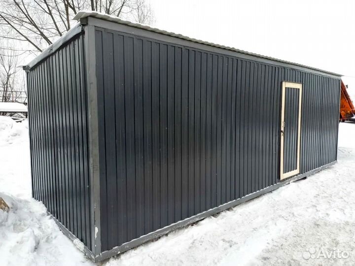 Блок контейнер 6*2,4м для строителей