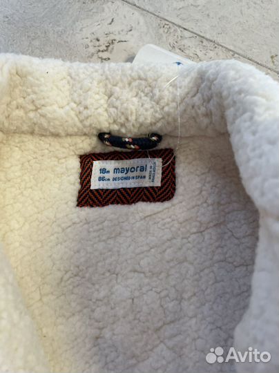 Новая Детская куртка Mayoral вельветовая 86
