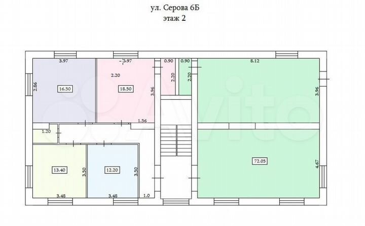 Торговое помещение с арендаторами, 310 м²
