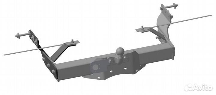 Фаркоп Форд (Ford) Transit 2000-2014 со ступенькой
