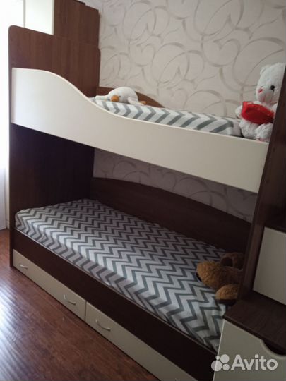 Двухъярусная кровать для детей бу
