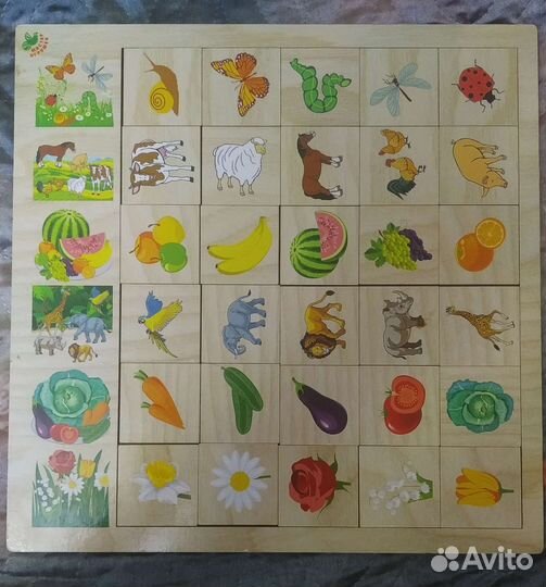 Машинки, сортеры, домино, юла, фигуры животных