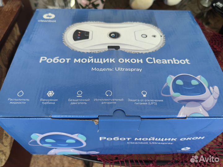 Робот мойщик окон Cleanbot Ultraspray