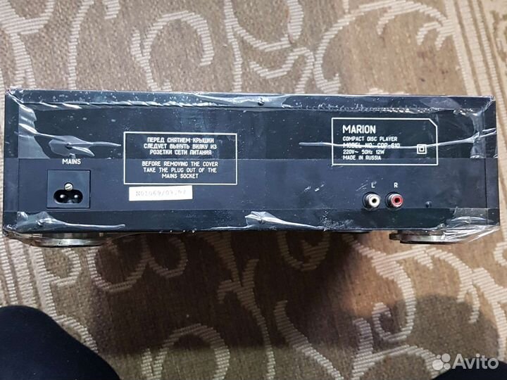 Сd-проигрыватель маriоn сdр-610