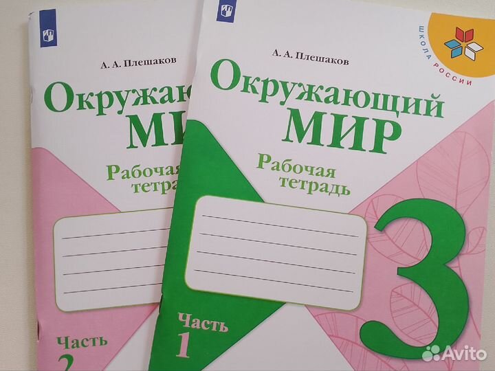 Окружающий мир 3 класс рабочая тетрадь 2 части