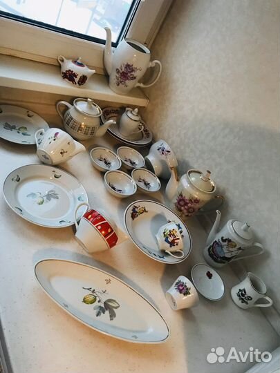 Остатки от сервизов СССР гдр