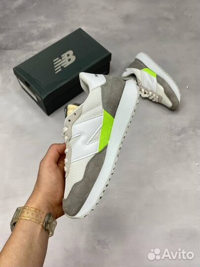 New balance 237 white/green