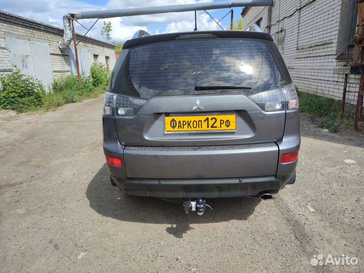 Фаркоп на Mitsubishi Outlander XL шар-вставка Oris