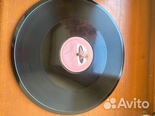Пластинка патефонная Собинов дореволюционная 78 об