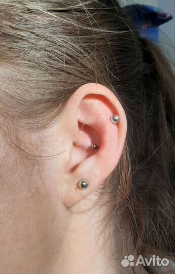 Пирсинг / Установка микродермала