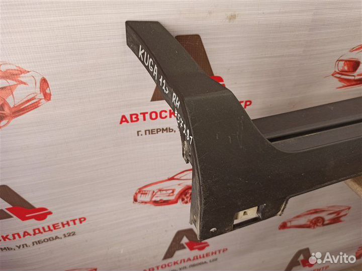 Накладка порога кузова - наружная облицовка правая