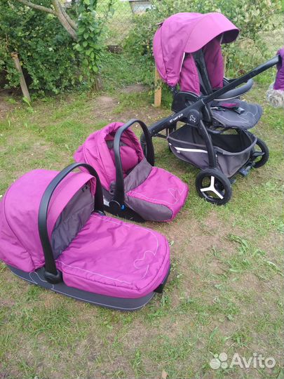 Коляска 3 в 1 mimmi Kids