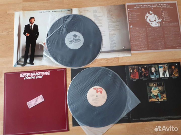 Винил. eric clapton. Japan press.USA