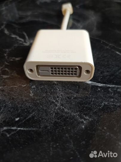 Переходник Apple DVI-D - mini Display Port A1305