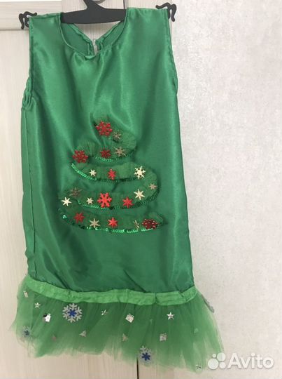 Новогодний костюм елочки