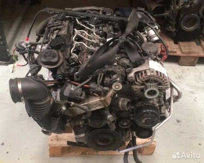 Двигатель BMW N47D20A BMW E90 2007 177Л.С