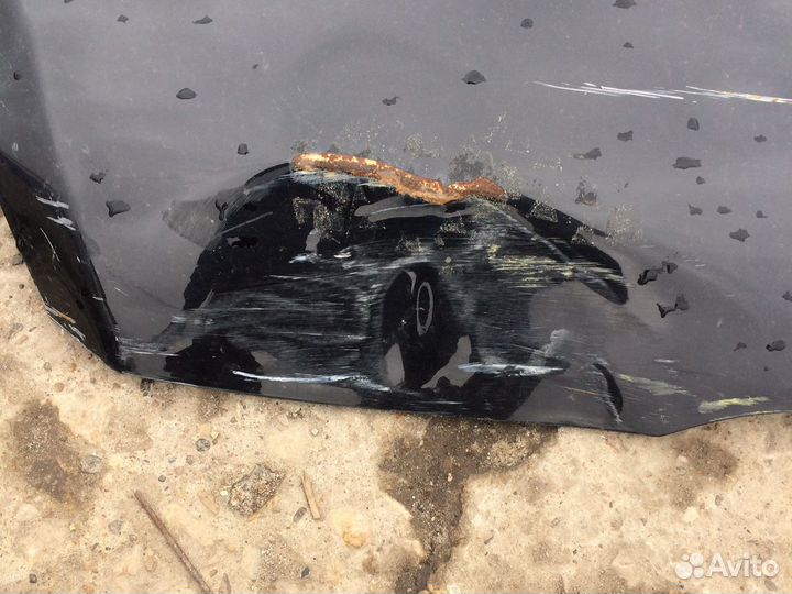 Капот Ford Focus 3 c2011-15 г цвет чёрный