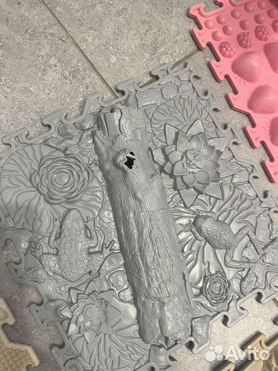 Коврик массажный пазл 12 штук