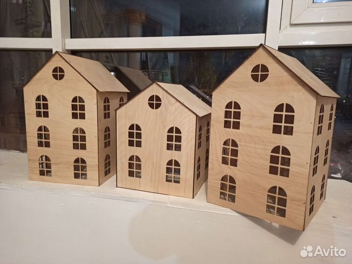 Домики для декора