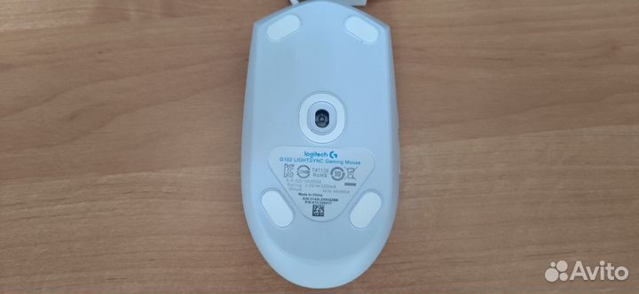 Новая мышь проводная Logitech G102 Белая реплика