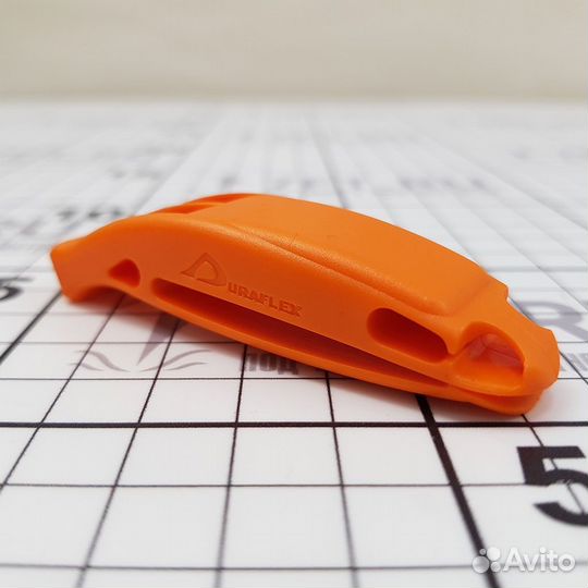 Свисток для спасательных жилетов оранжевый 43880