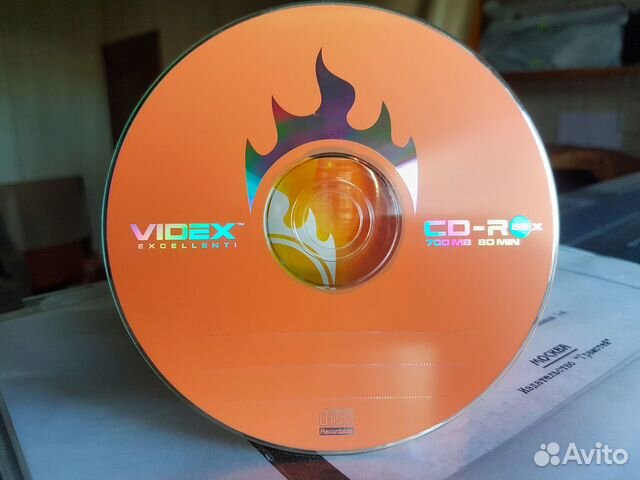 Videx Excellent CD-R диски 50 штук (2 упаковки)