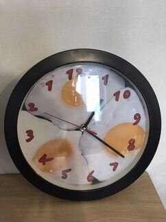 Часы настенные Яичница