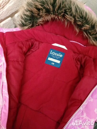 Зимний комбинезон для девочки 80