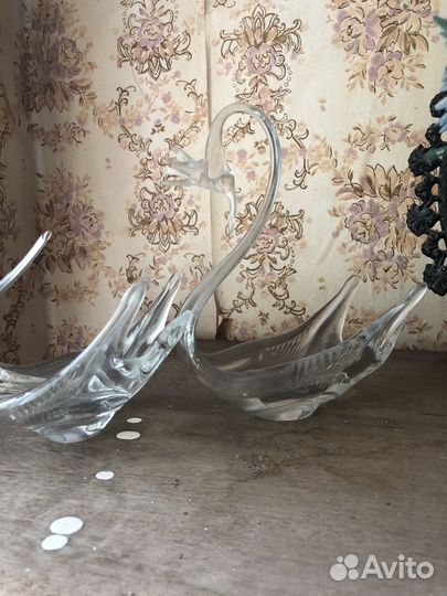 Ваза лебедь