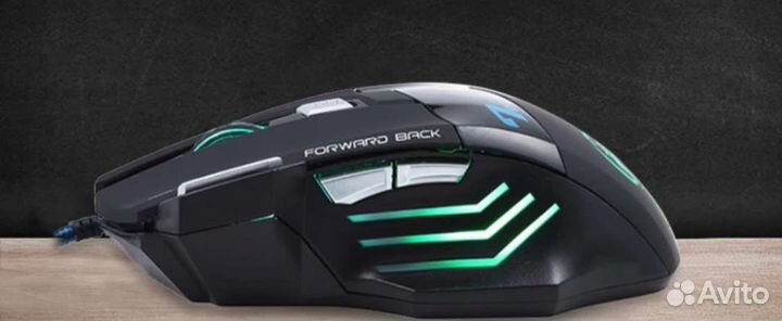 Игровая мышь с подсветкой RGB(7 кнопок )