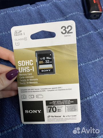 Карта памяти sdhc 32GB