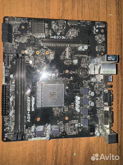 Материнская плата asrock ab350m
