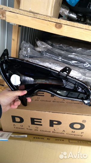 Противотуманная фара Hyundai solaris 2014-2017